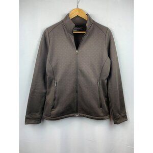 Women's Nike Golf Brown Fleece Jacket Size M